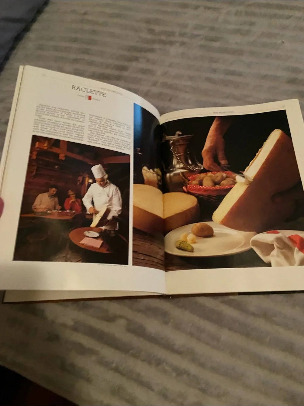 Vtg Culinary Art Traditions Switzerland Cookbook/Swiss Culture Food Recipes HC